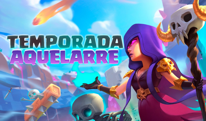 Clash Royale - Detalles y recompensas de Temporada del aquelarre