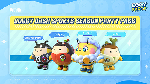 Eggy Party releases in the Philippines with a new Sports-Themed Doggy Dash season