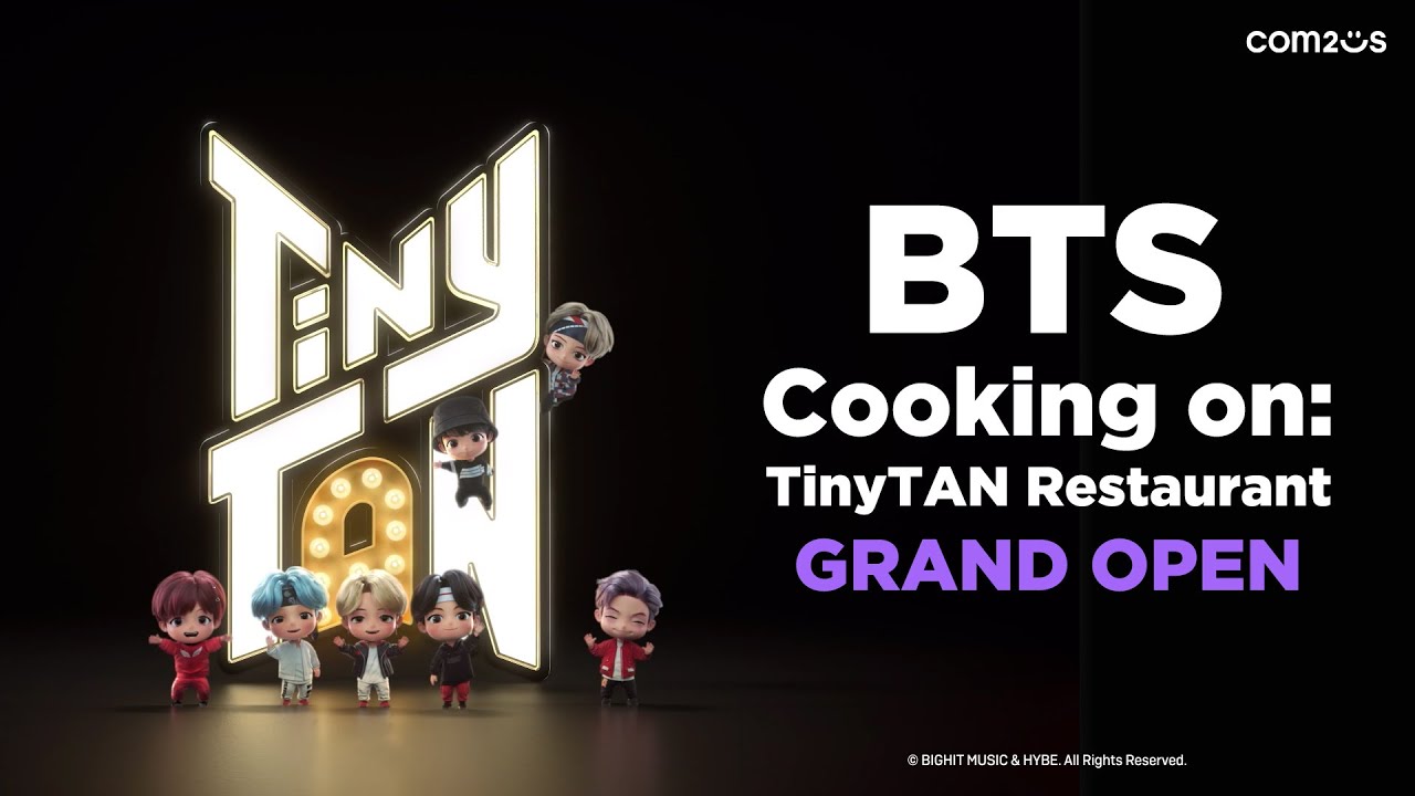 BTS Cooking On: Tinytan Restaurant - Global Launch by Com2us