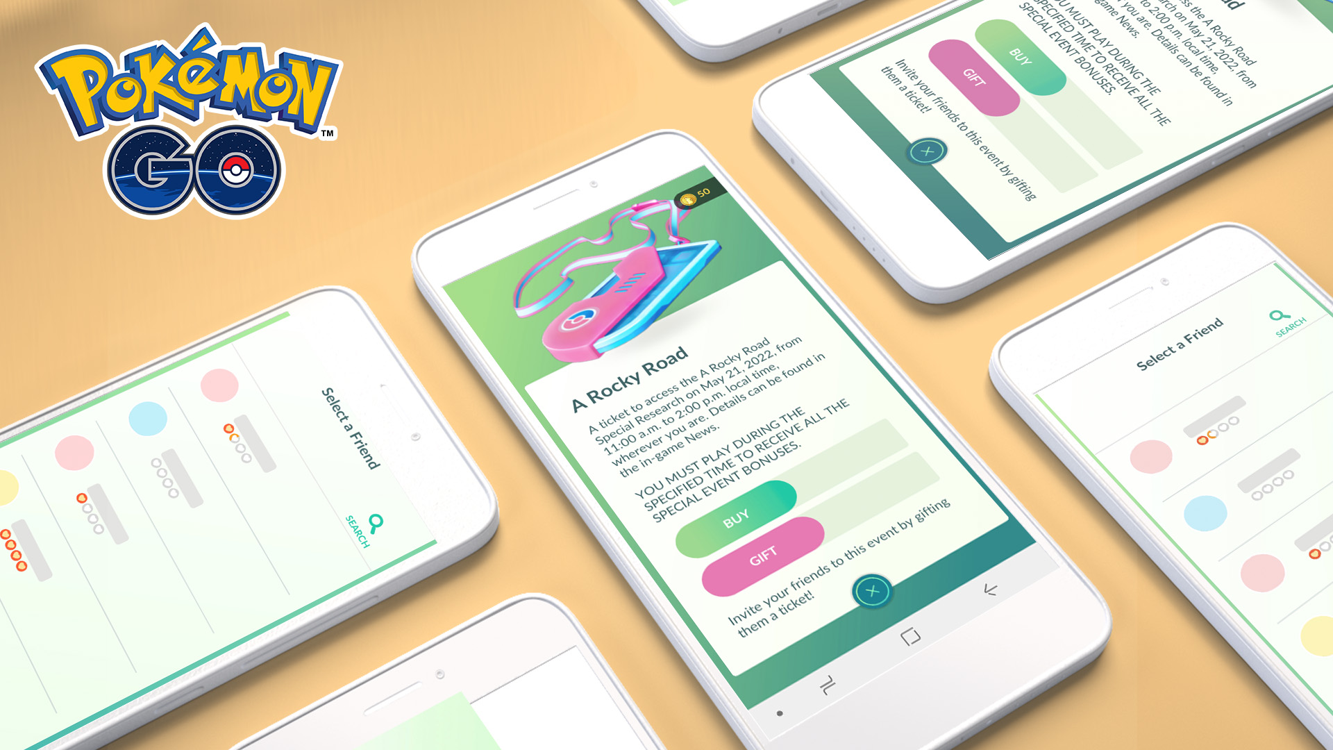 Pokémon GO - Regalar entradas a sus amigos