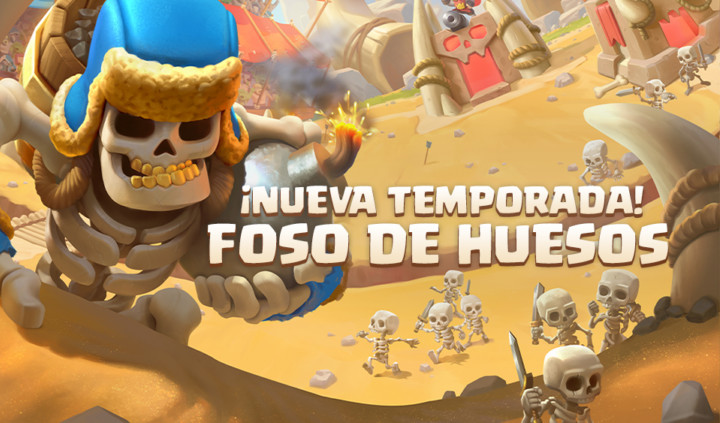 Clash Royale - Temporada del Foso de huesos