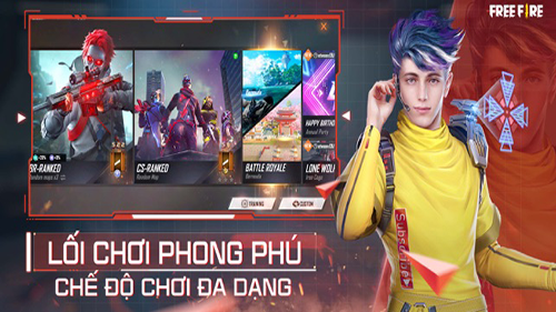 Phưung pháp tải xuống Garena Free Fire: Triệu Tập