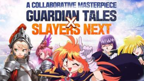 Primera colaboración de Guardian Tales - Slayers NEXT