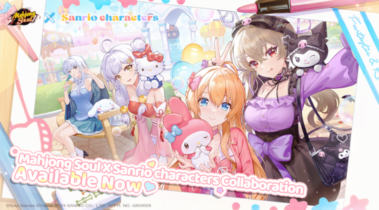 Discover Mahjong Soul's Exclusive Sanrio Collaboration Event