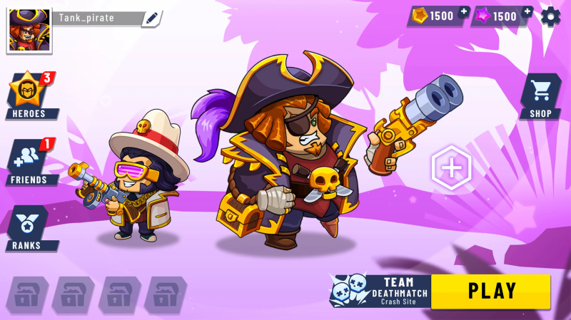 Battle Stars, upcoming 4v4 multiplayer shooter is now open for pre-registration