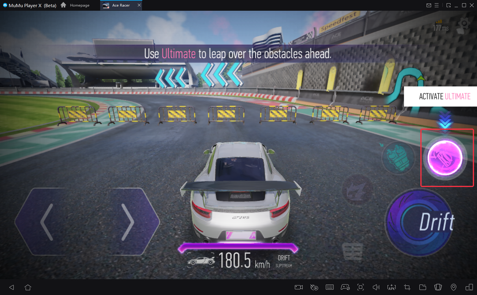 ace racer car abilities guide